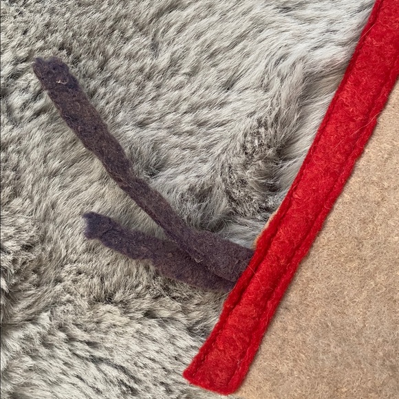 Vintage Montreal Pennant Convent of the Sacred Heart Red Blue Accents - Picture 5 of 7